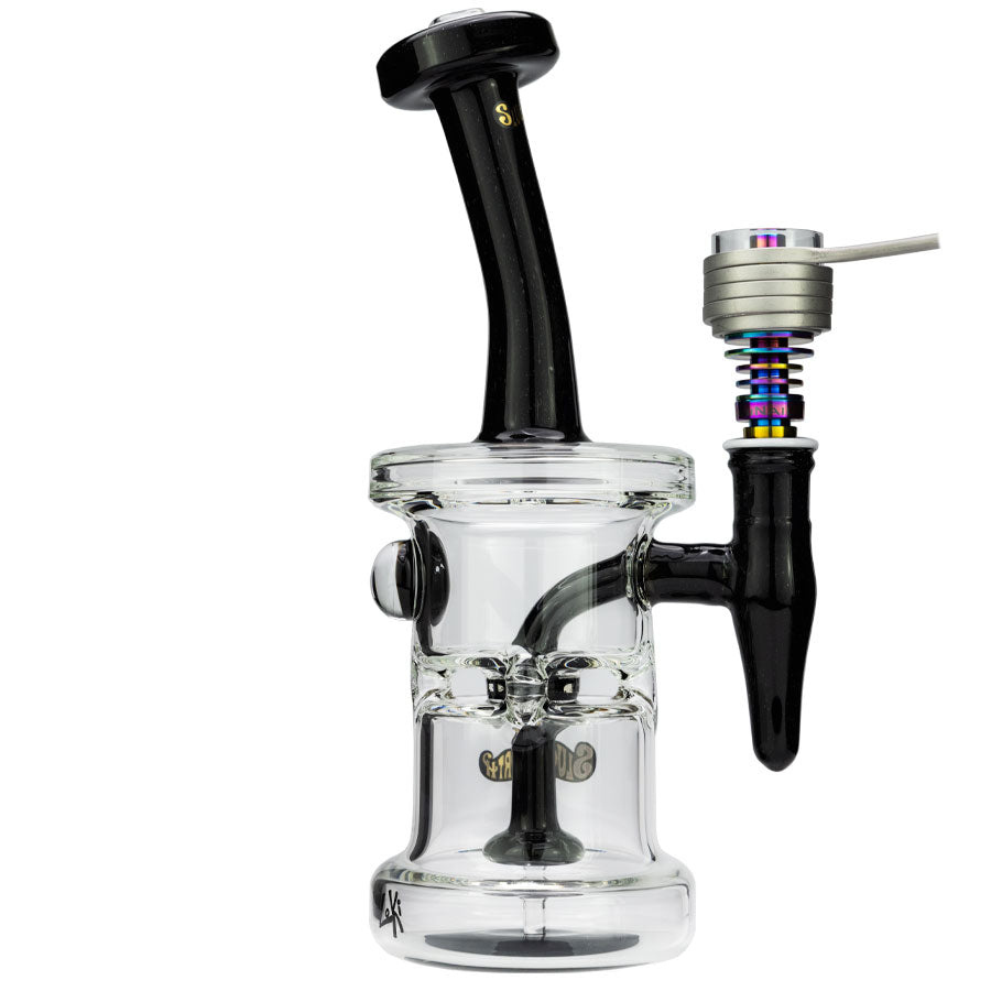 J-Seal Rig (Blu-V over Black Galaxy / UV-Reactive) | MiniNail