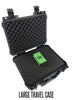 MiniNails Large Black Travel Case for Dabbing E Nail Accessories