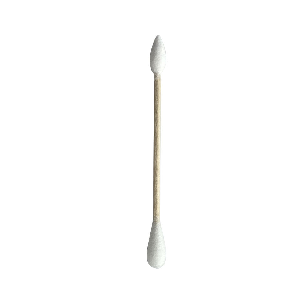 Mini Nail Double Ended Cotton Swabs Close Up