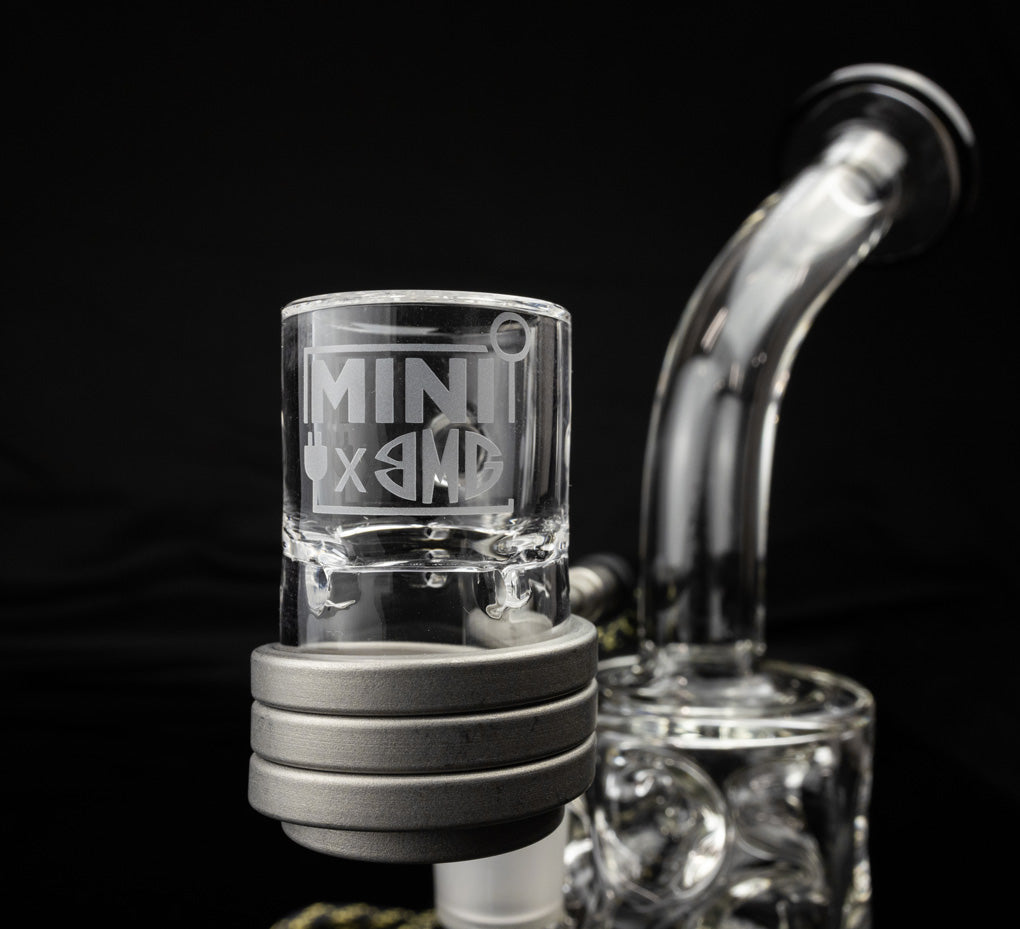 Mini Nail x Black Market Glass Globstopper Quartz Enail Banger