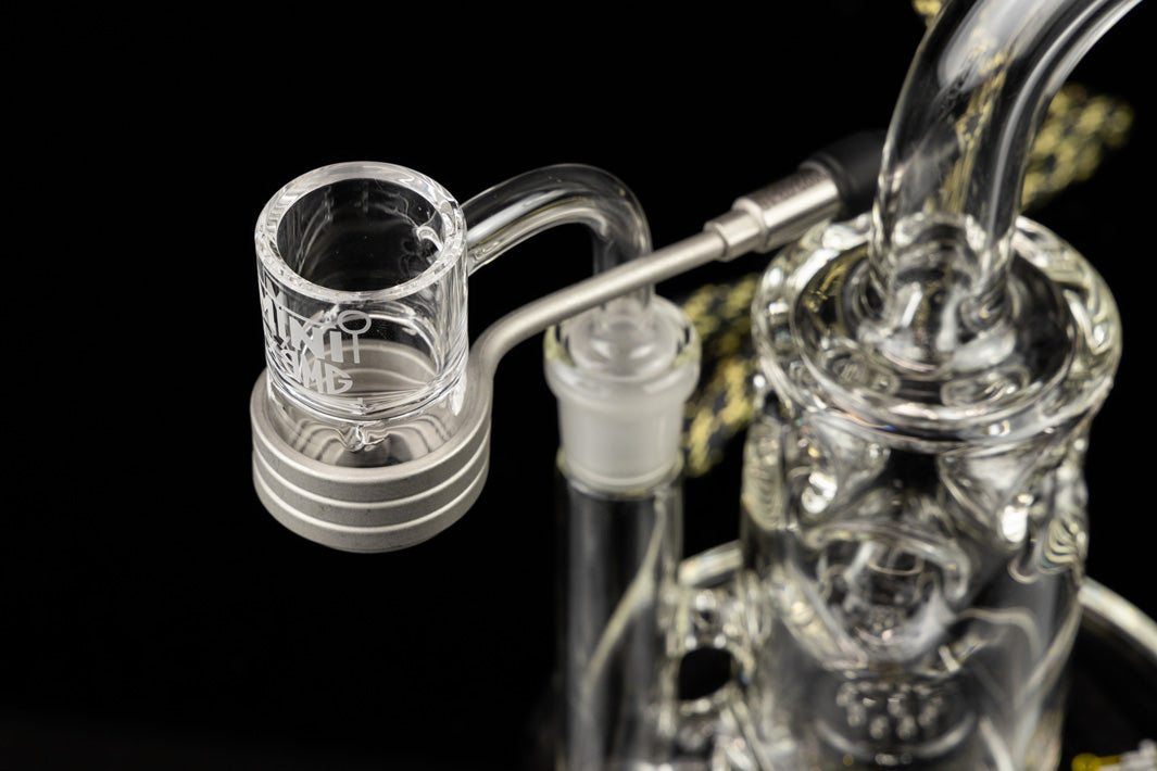 The Mini Nail x Black Market Glass Globstopper Quartz Banger