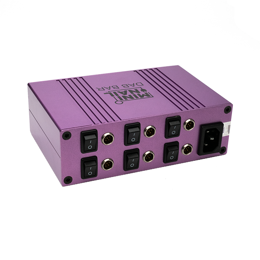 MiniNail Dab Bar (Purple) (Back)