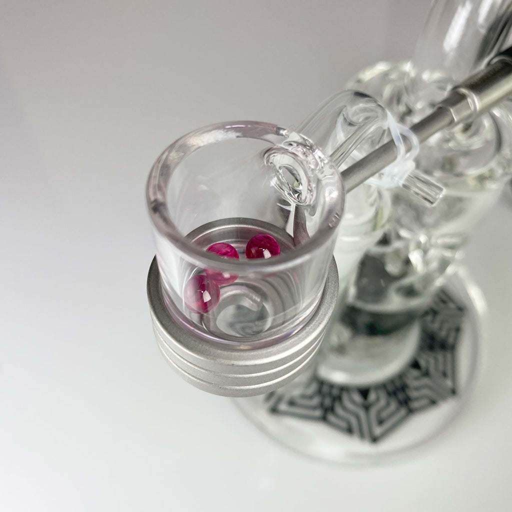 Ruby Pearls in Quartz Banger