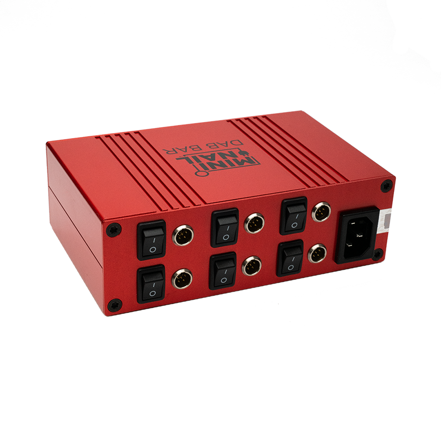 MiniNail Dab Bar (Red) (Back)