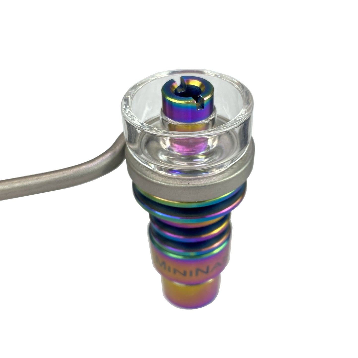 Mini Nail Shallow Quartz Dish for Flat Coil Hybrid Nail