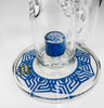 Swiss Honeycomb e nail Dab Rig Blue MiniNail x PURR Glass