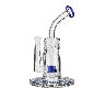 Swiss Honeycomb e Nail Dab Rig Blue Mini Nail x PURR Glass Thumbnail