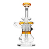 Orange Opal Glass Incycler Rig