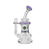 Slugworth x MiniNail Purple Glass Incycler Rig
