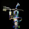 MiniNails Titan XL Dab Rig Iridescent Rainbow enail Dab Rig MJA quartz Banger and Hybrid Coil