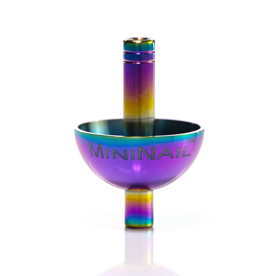 Rainbow MiniNail eNail Titanium Top Cap