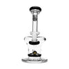 Top Hat e Nail Dab Rig Black Mini Nail x Slugworth Glass Front View