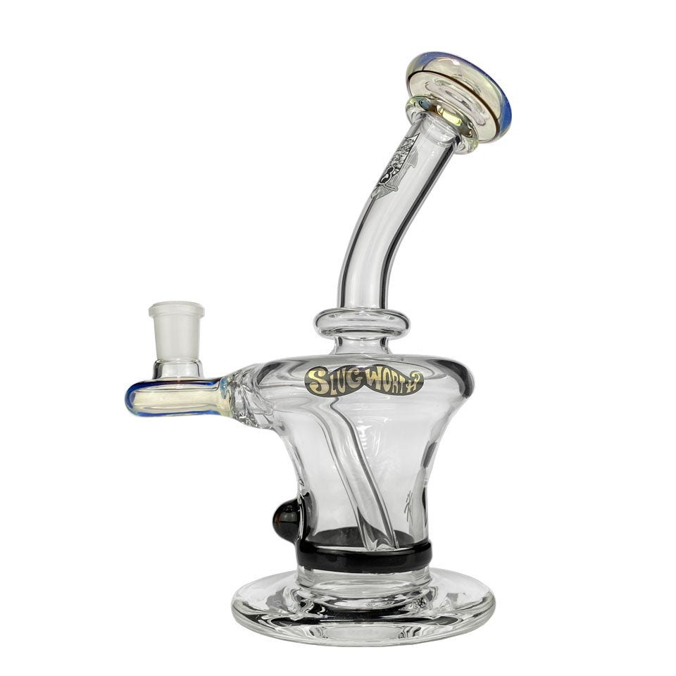 eNail Dab Rig Glopal MiniNail and Slugworth Glass Top Hat 