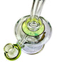 mini nail x slugworth top hat glass e nail dab rig green slyme