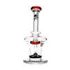 Top Hat e Nail Dab Rig Red Glass MiniNails and Slugworth Front View