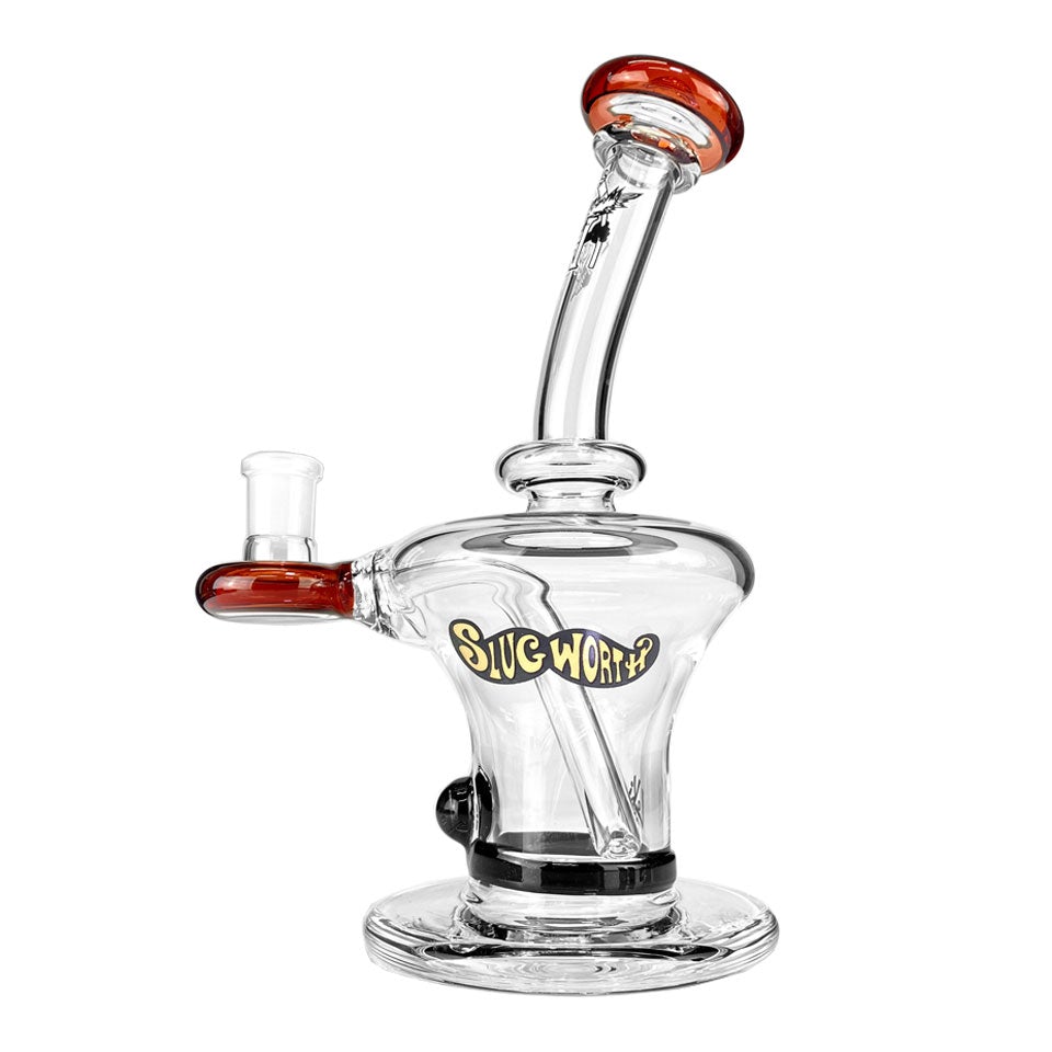 eNail Dab Rig Red Mini Nail and Slugworth Glass Top Hat  in Red Elvis
