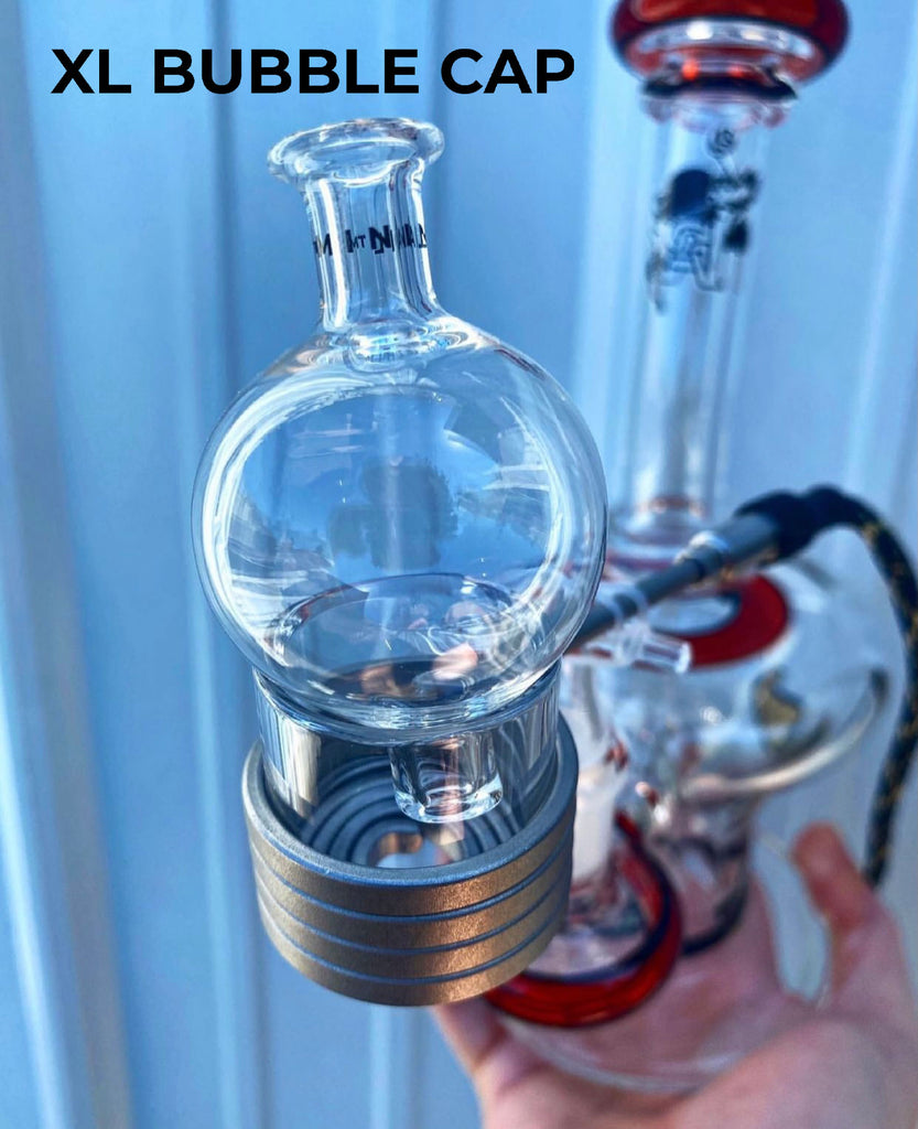 MiniNail XL Glass Bubble Cap Banger & Bong