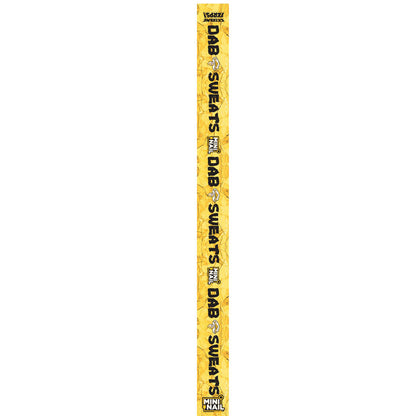 DabHead Dab Sweats Headband Yellow side by The Mini Nail