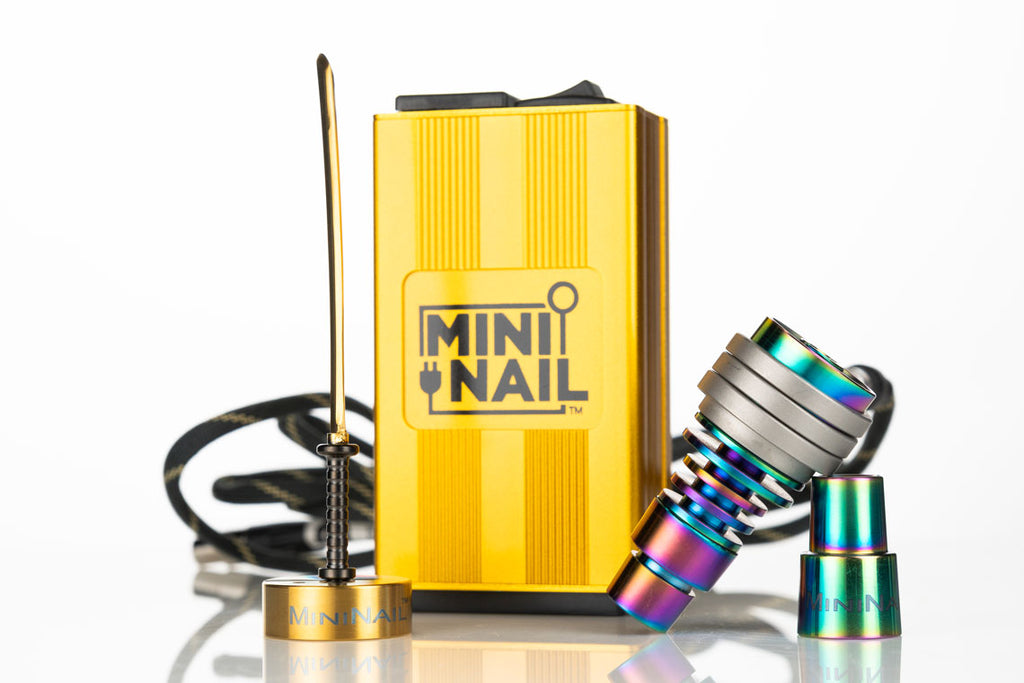 Gold MiniNail Titanium Enail Kit