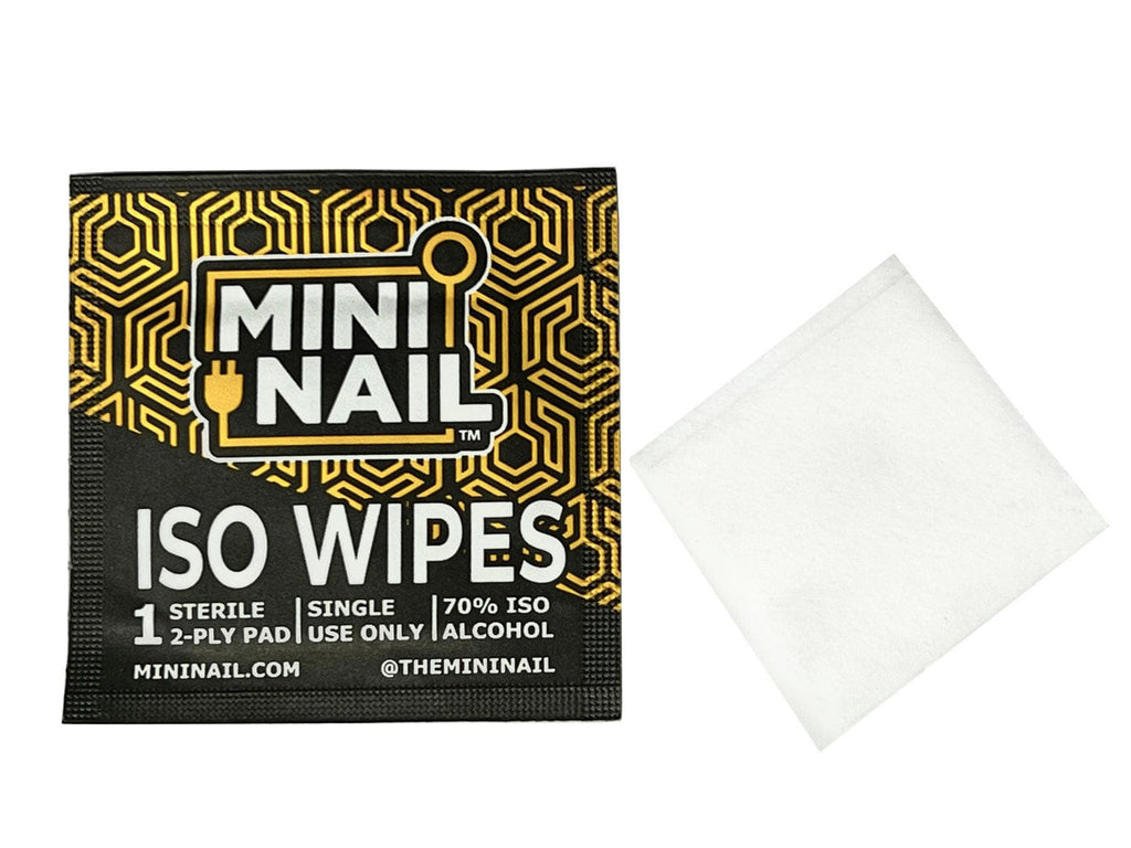 MiniNails Single Use Iso Alcohol Wipes 