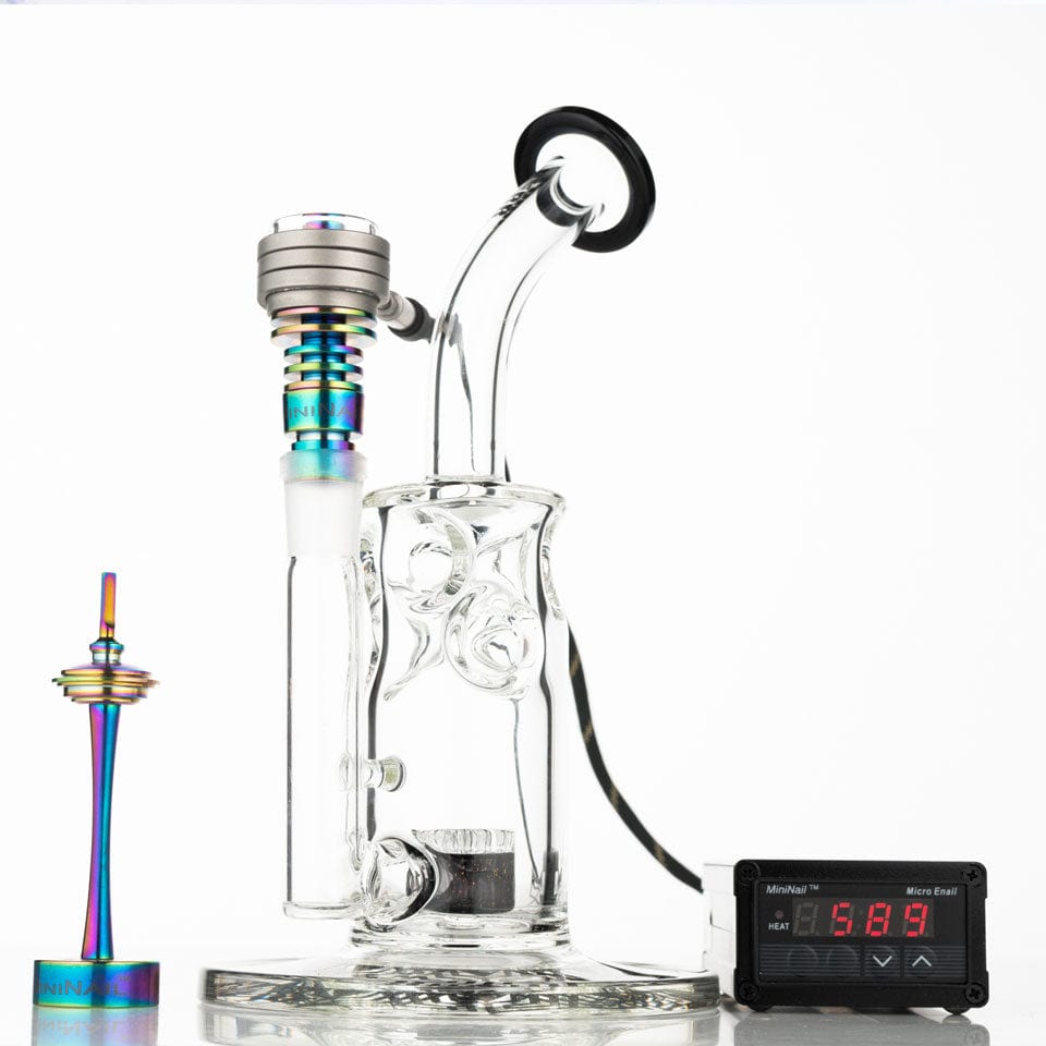 Swiss Honey Comb Rig and MiniNail Enail