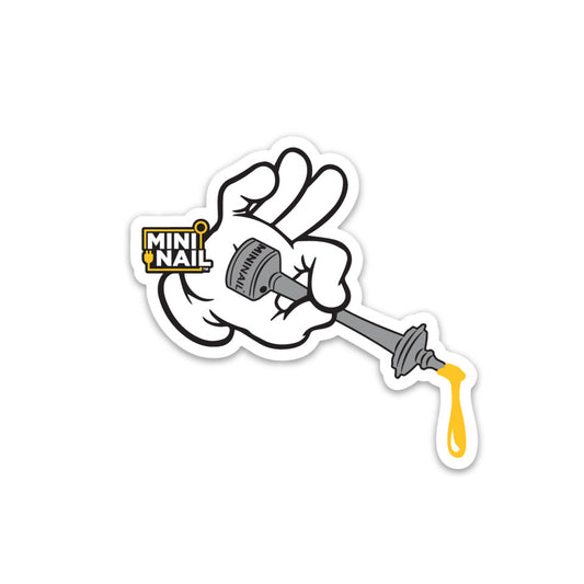 Mini Nail Accessories Space Dabber Sticker