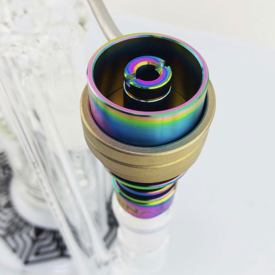 Rainbow Titanium Nail